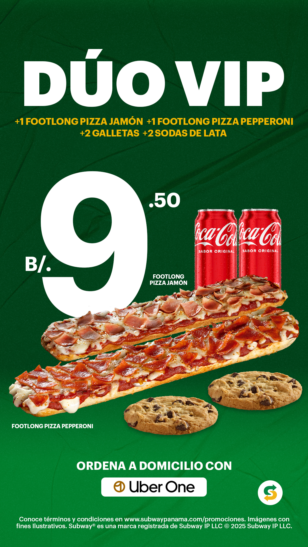 2-footlong-pizza-2-galleta-y-2-sodas-de-lata-por-950