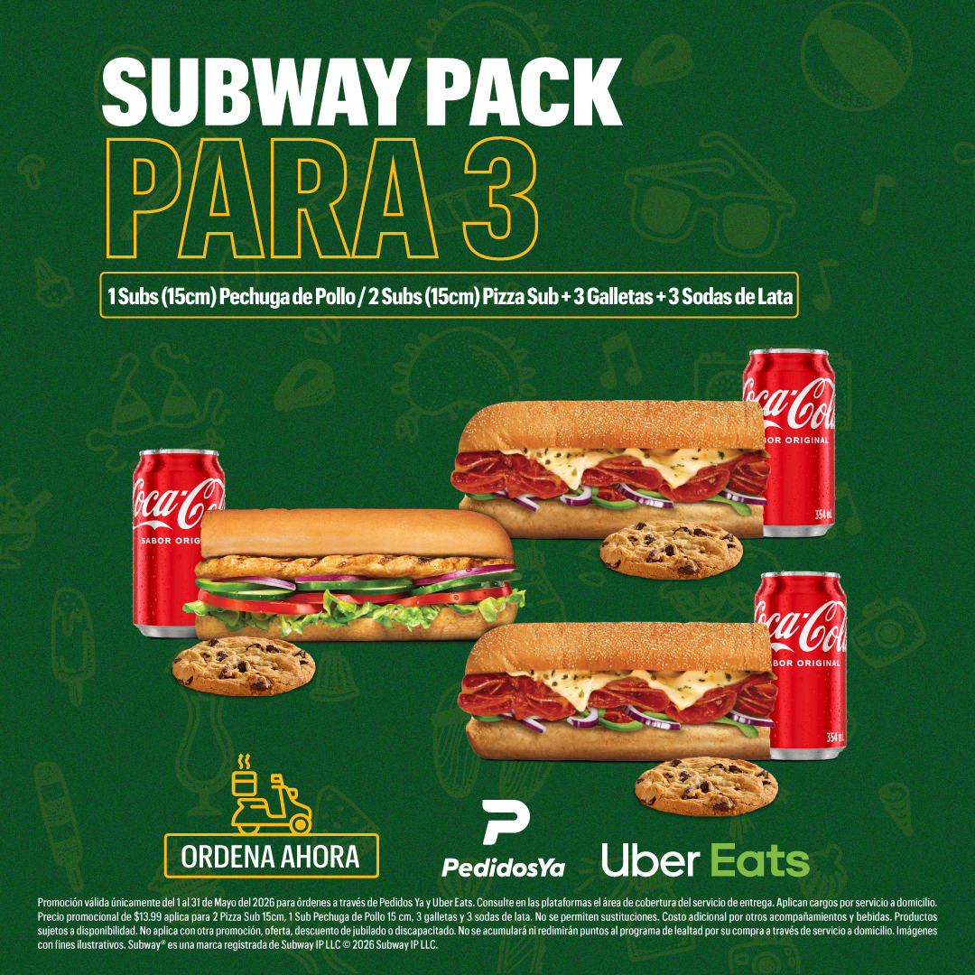 SUBWAY PACK 3 PERSONAS