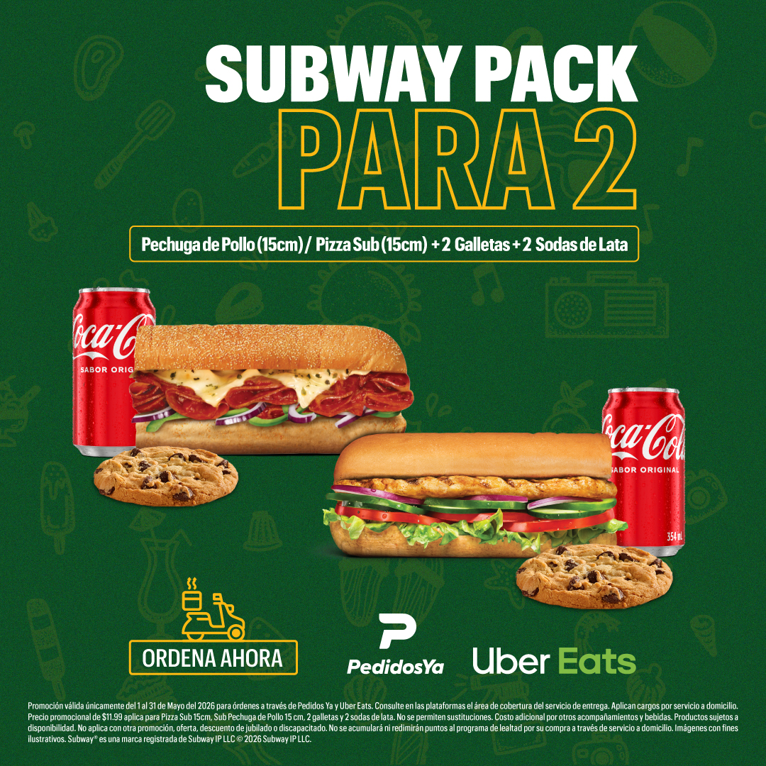 SUBWAY PACK 2 PERSONAS