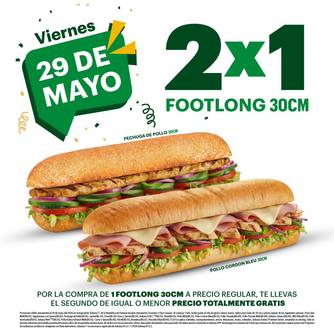 2x1-footlong-29-de-mayo