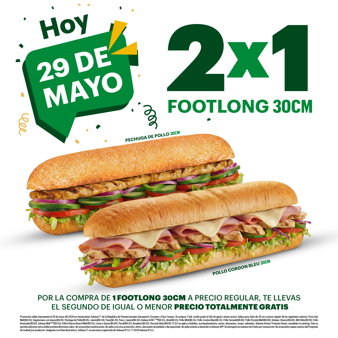 2x1-footlong-29-de-mayo